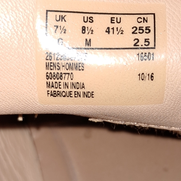 CLARKS 1825 Brown Leather Ankle Chukka Boots Men’s Size 8.5 main image 8